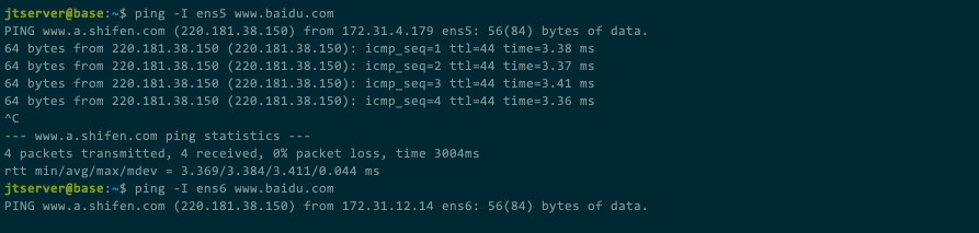 ubuntu 18.04 AWS EC2 配置第二块网络接口