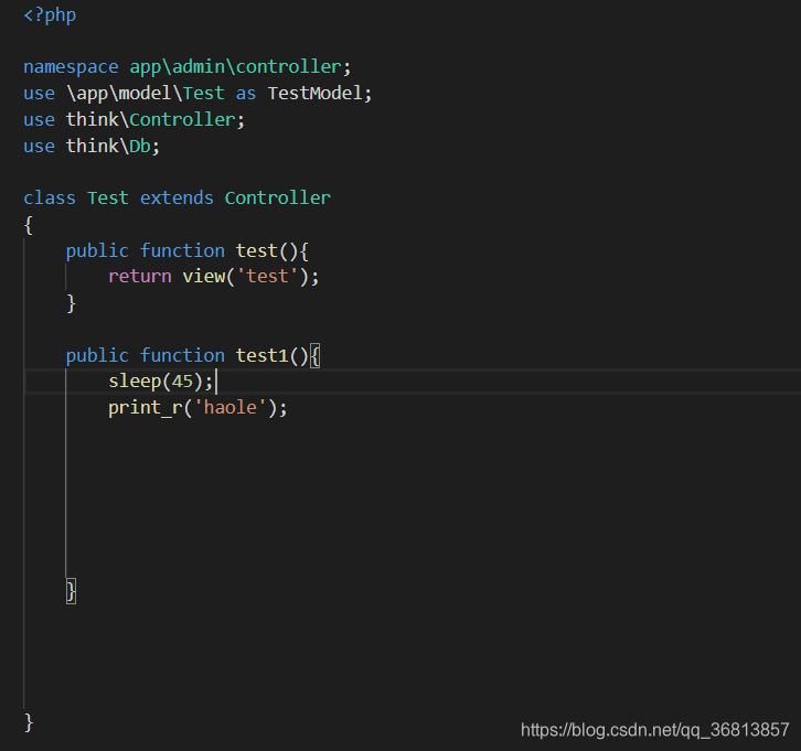 thinkphp页面请求时间超过40S报404错误解决办法php小梁的博客-