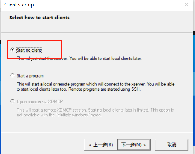 /usr/bin/startxfce4 X server already running on display 127.0.0.10_x