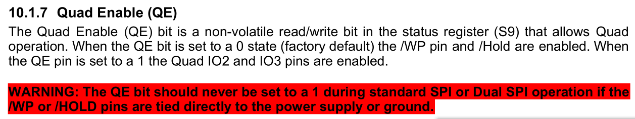 SPI Flash芯片W25Q32英文版数据手册解读（二）---------存储器知识，寄存器