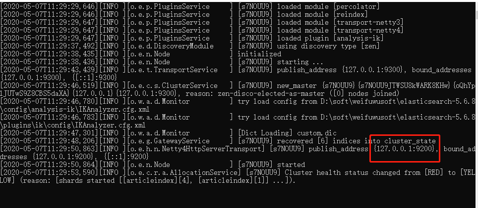 windows下elasticsearch的安装和使用