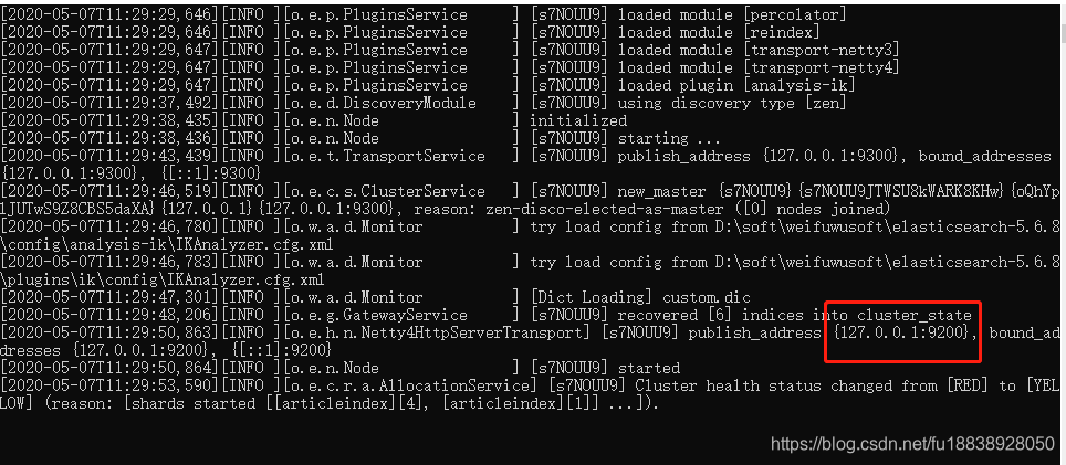 windows下elasticsearch的安装和使用