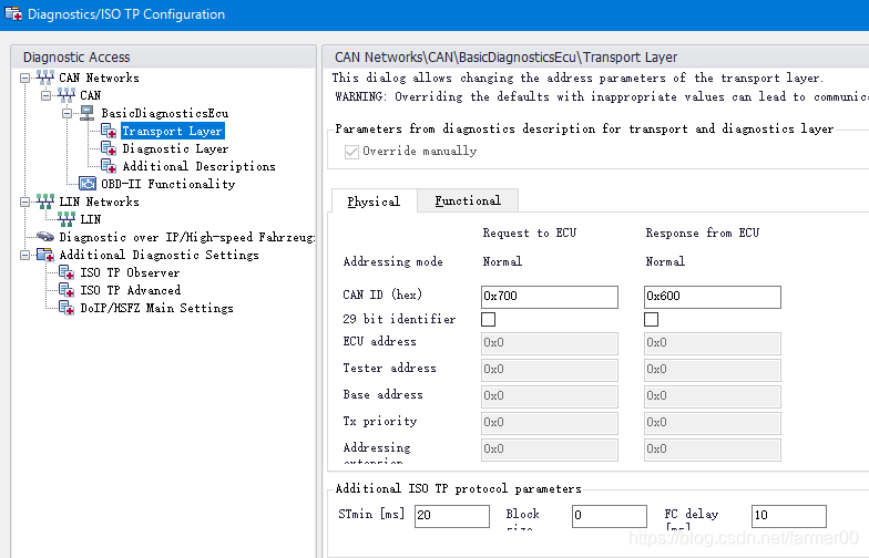 基于CANoe的Basic Diagnostics ECU (UDS)_basicdiagnosticsecu中设置流控-CSDN博客