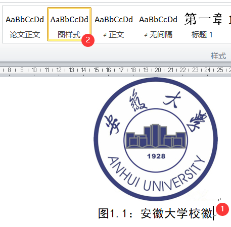 图标题设置为图样式