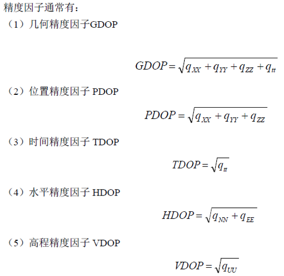精度因子