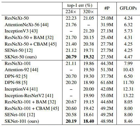 SKNet学习和使用-pytorch