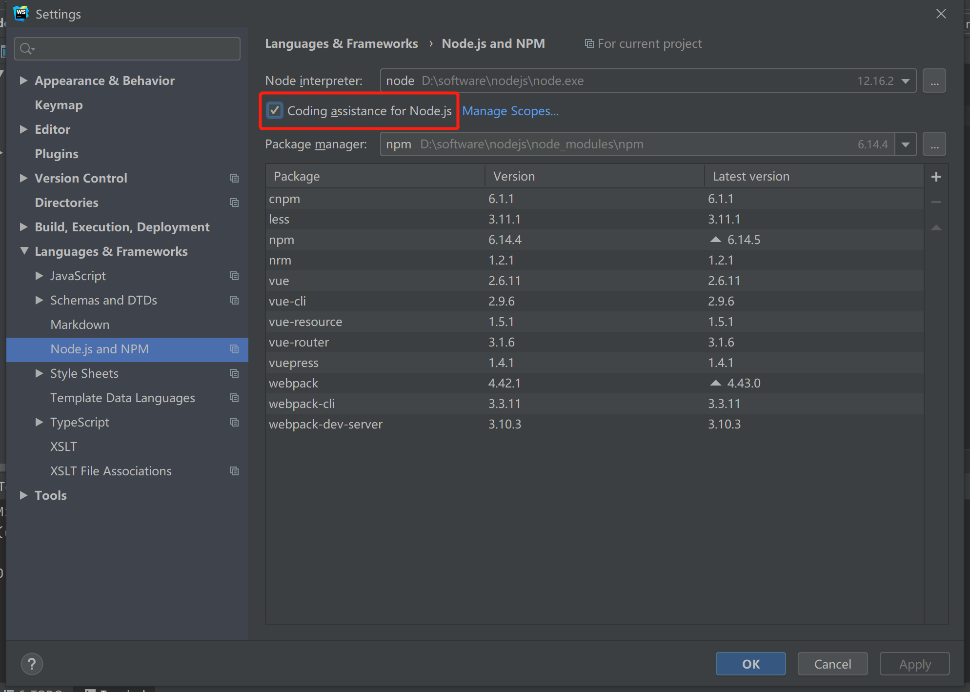 webstorm nodejs mongodb project