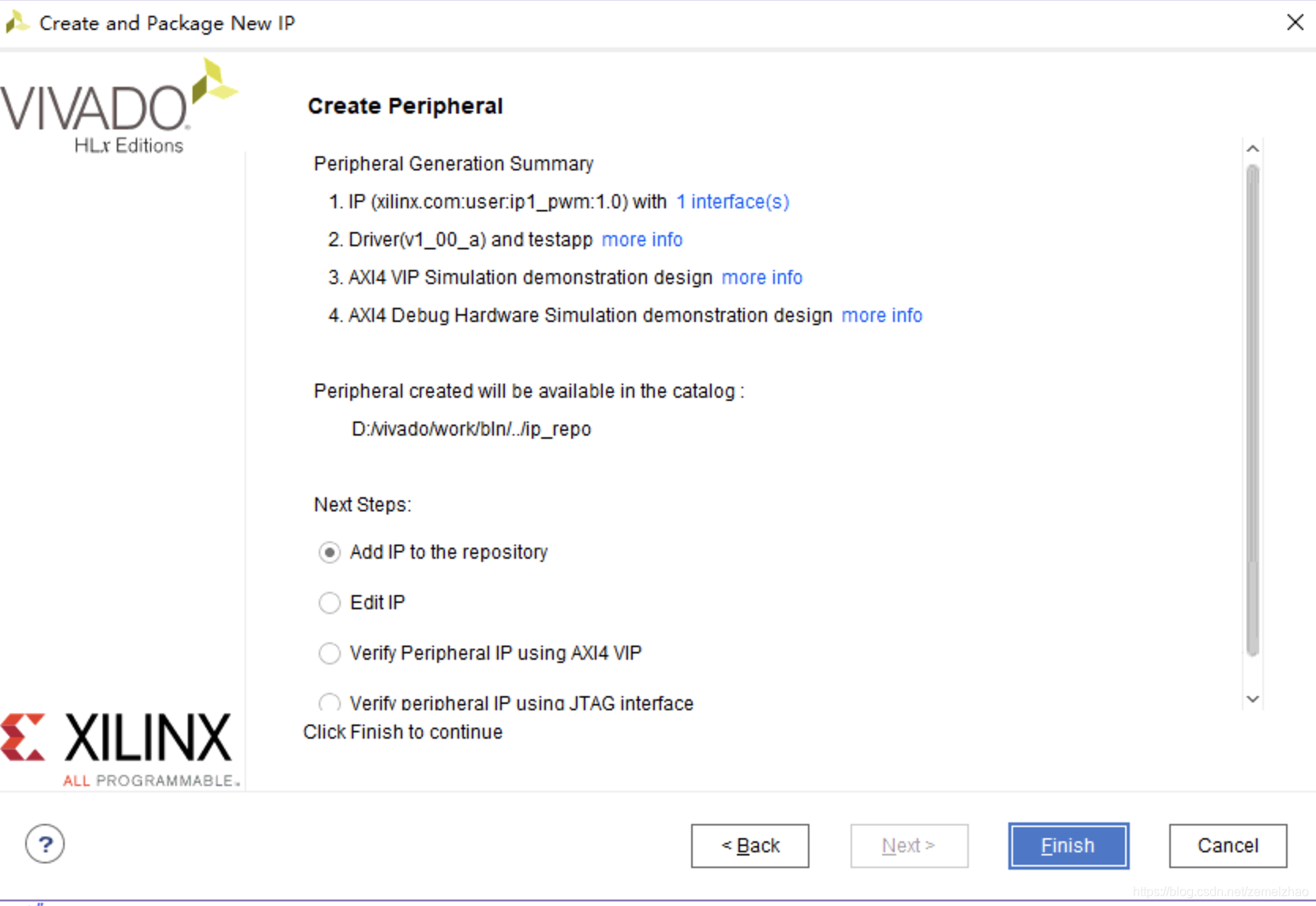 Create and Package New IP 5