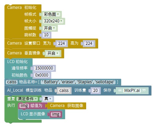 【MaixPy 教程】用mixly玩转K210——一键本地模型训练嵌入式tonycarson的博客-