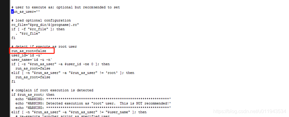 解决linux下使用root用户启动nexus报错Detected execution as root user.  This is NOT recommended!的问题