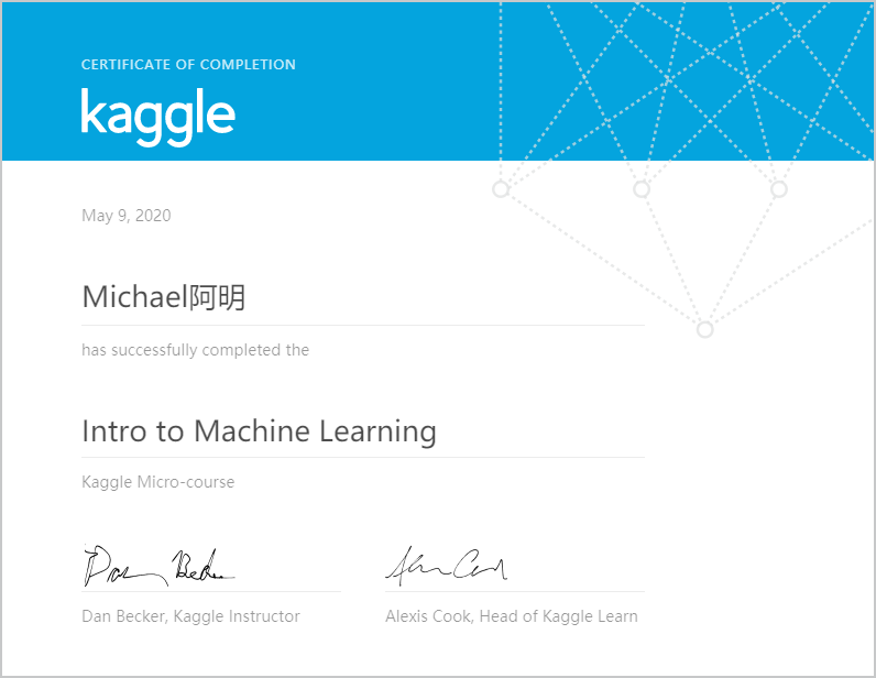 【Kaggle】Intro to Machine Learning 第一次提交 Titanic