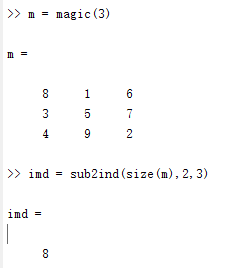 matlab-sub2ind（）和ind2sub（）_sub2ind和ind2sub-CSDN博客