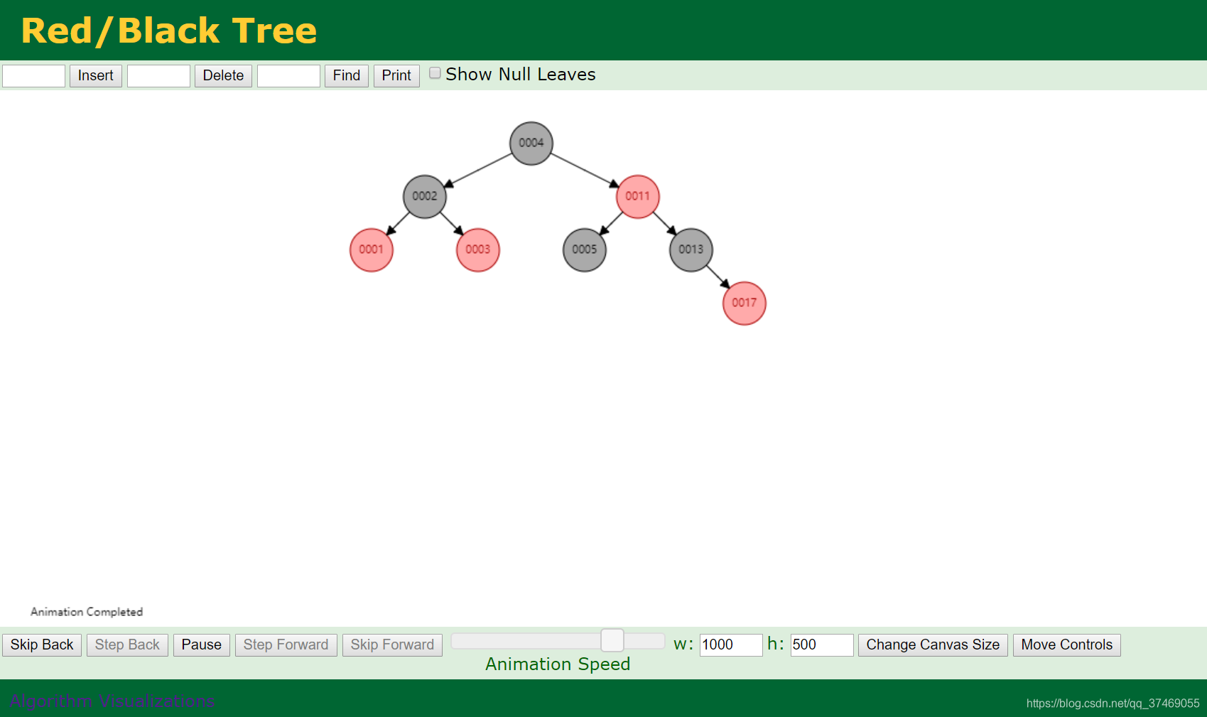 Red black tree