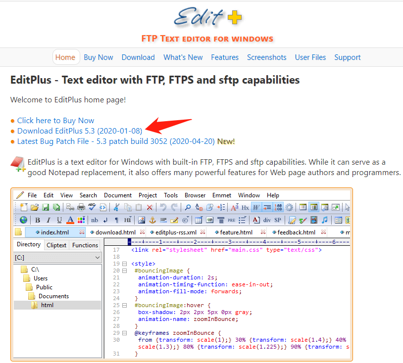 download EditPlus 5.7.4494