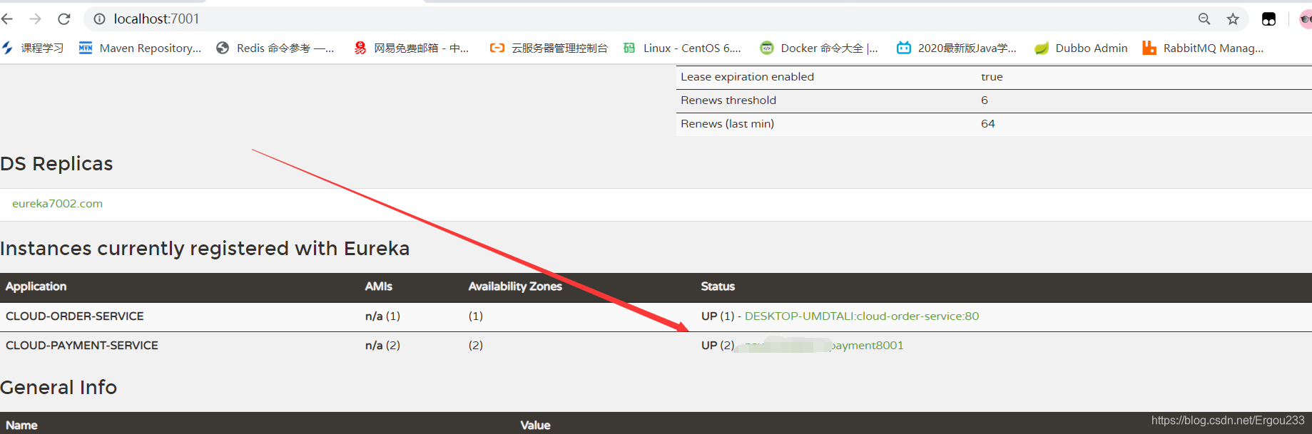 如何将微服务注册到Eureka注册中心(笔记)数据库Ergou233的博客-