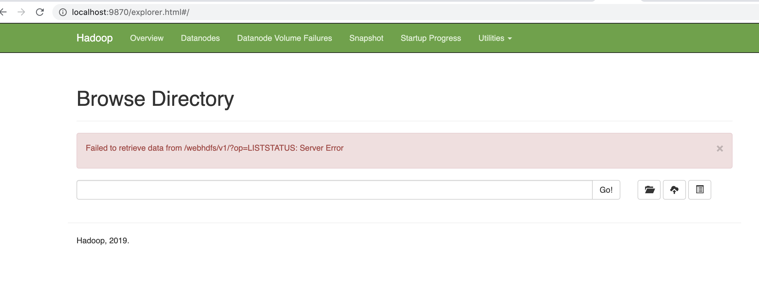 Failed To Retrieve Data From /webhdfs/v1/?op=LISTSTATUS: Server Error ...
