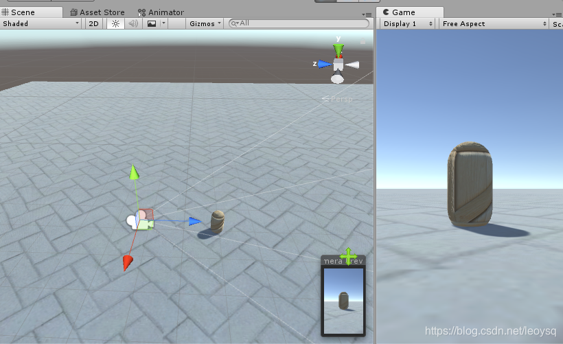 Unity入门脚本教学之路(1)—Unity中Vector.lerp的用法和理解游戏leoysq的博客-