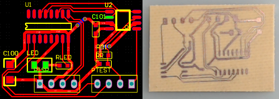 ▲ 实验电路板的PCB设计