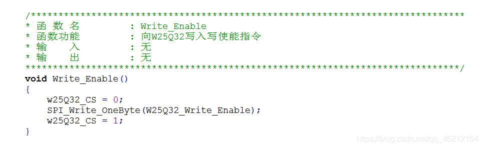SPI Flash芯片W25Q32英文版数据手册解读(三)---------程序编写,电路应用嵌入式qq46212154的博客-