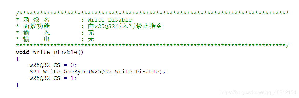 SPI Flash芯片W25Q32英文版数据手册解读(三)---------程序编写,电路应用嵌入式qq46212154的博客-