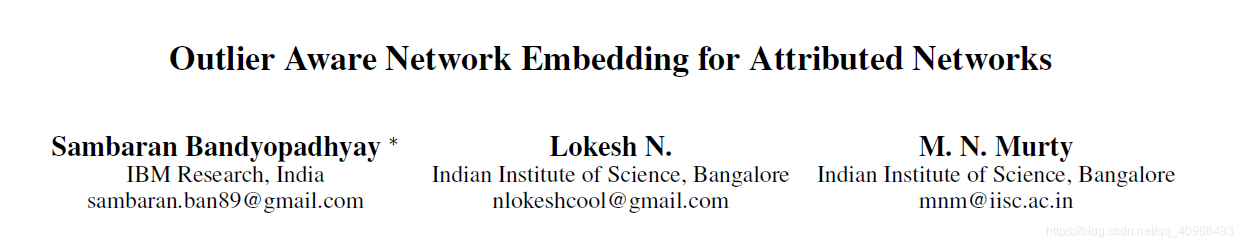 论文 | 属性网络嵌入 Attributed Network Embedding_属性嵌入网络-CSDN博客