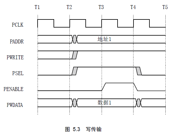 apb总线,读写时序及验证