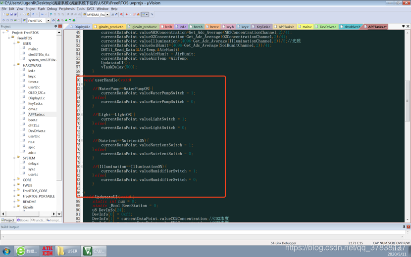 机智云接入教程(基于FreeRTOS)操作系统qq37838137的博客-