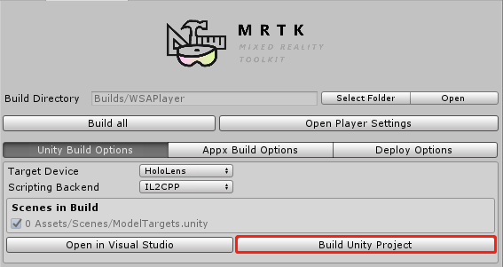 Build Unity Project