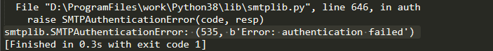 Python发送163邮箱跳坑指南_code: 27,domain: Smtp, Detail: 235 Authentications-CSDN博客
