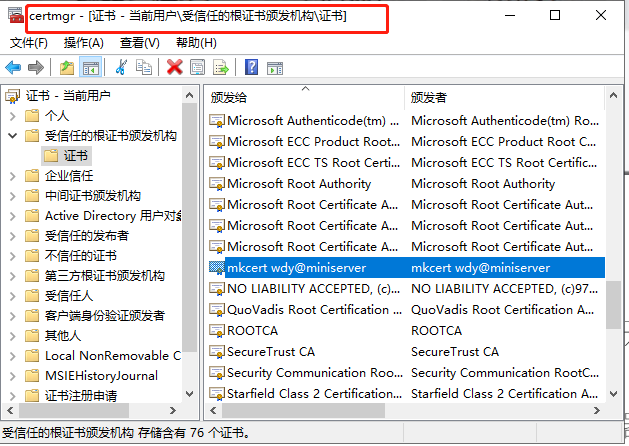 IE内核浏览器导入根证书