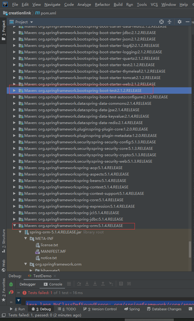 SpringBoot测试junit遇到的坑_org.springframework.boot.test.mock.web ...