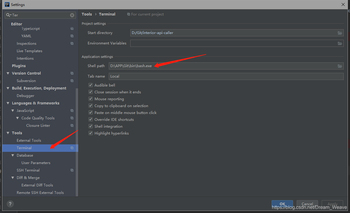 Intellij Idea 更改terminal 支持git 命令自动补全 阿里云开发者社区