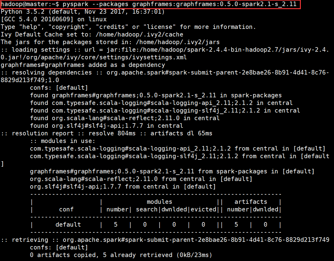 Spark-GraphFrames入门使用示例人工智能Klingx的博客-