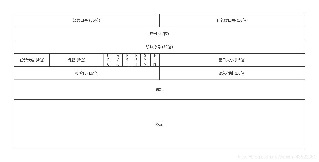 TCP报头