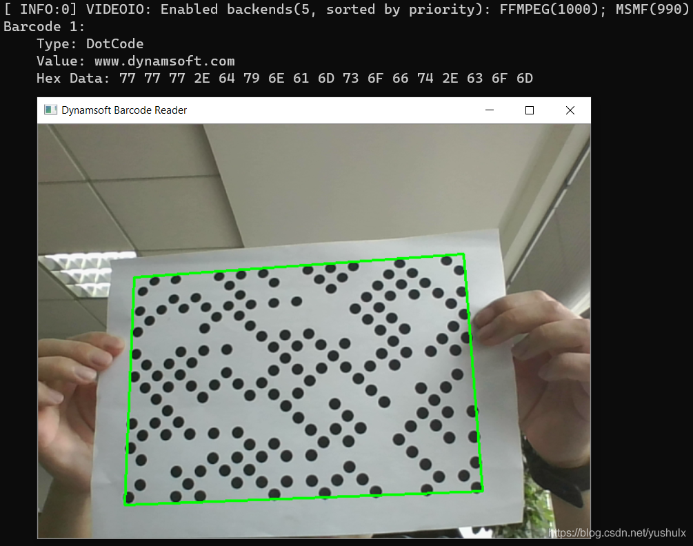 Dotcode C++实现DotCode扫码_yushulx的博客-CSDN博客