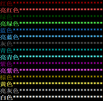 运行结果