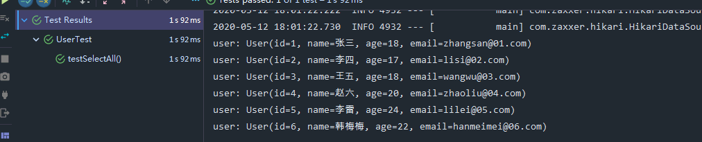 SpringBoot 整合 Mybatis-plus(二) CRUD使用 + 分页插件使用java小天儿の博客-