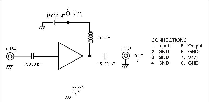 ▲ UPC1677管脚定义以及典型应用电路