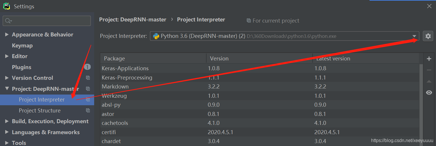 pycharm中python3.7环境改为3.6_python3.6 对应的pyyaml的版本-CSDN博客