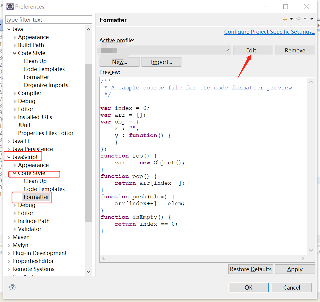 eclipse 代码模板导出配置_java code style配置导出-CSDN博客
