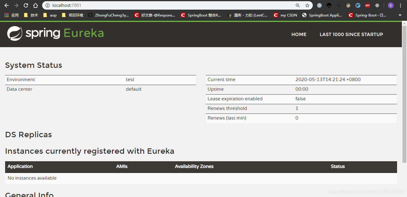 【spring cloud】（一）Eureka中的服务注册与发现