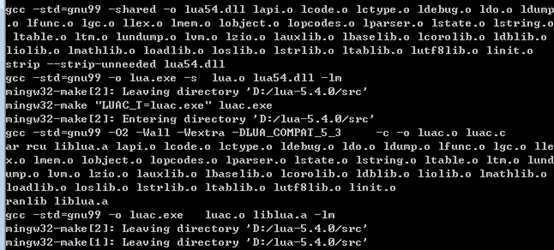 Windows下使用mingw编译实现c程序调用lua脚本完全指南（基于lua5.4版本）luaweixin39407199的博客-