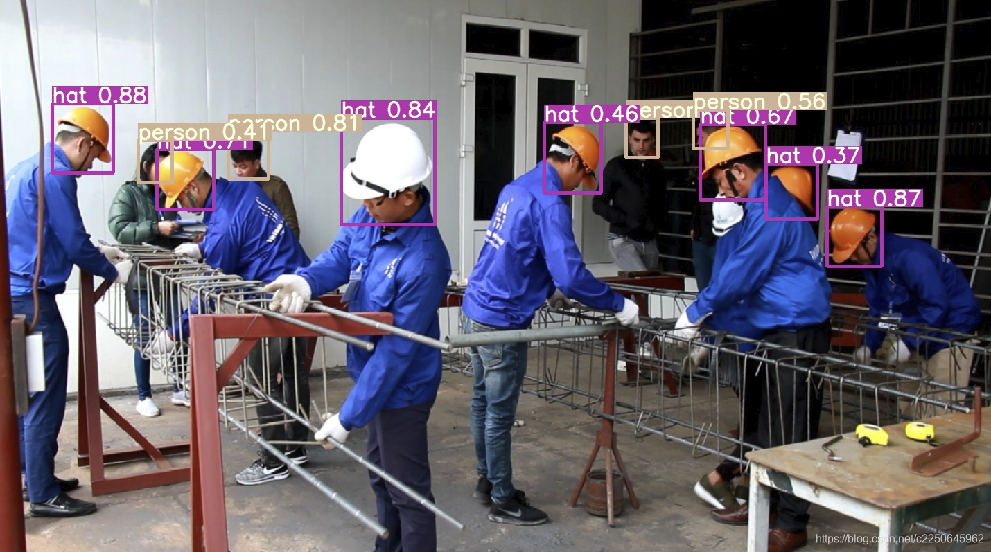 YOLOv4实战尝鲜 --- 教你从零开始训练自己的数据集(安全头盔佩戴识别检测)人工智能梦坠凡尘-