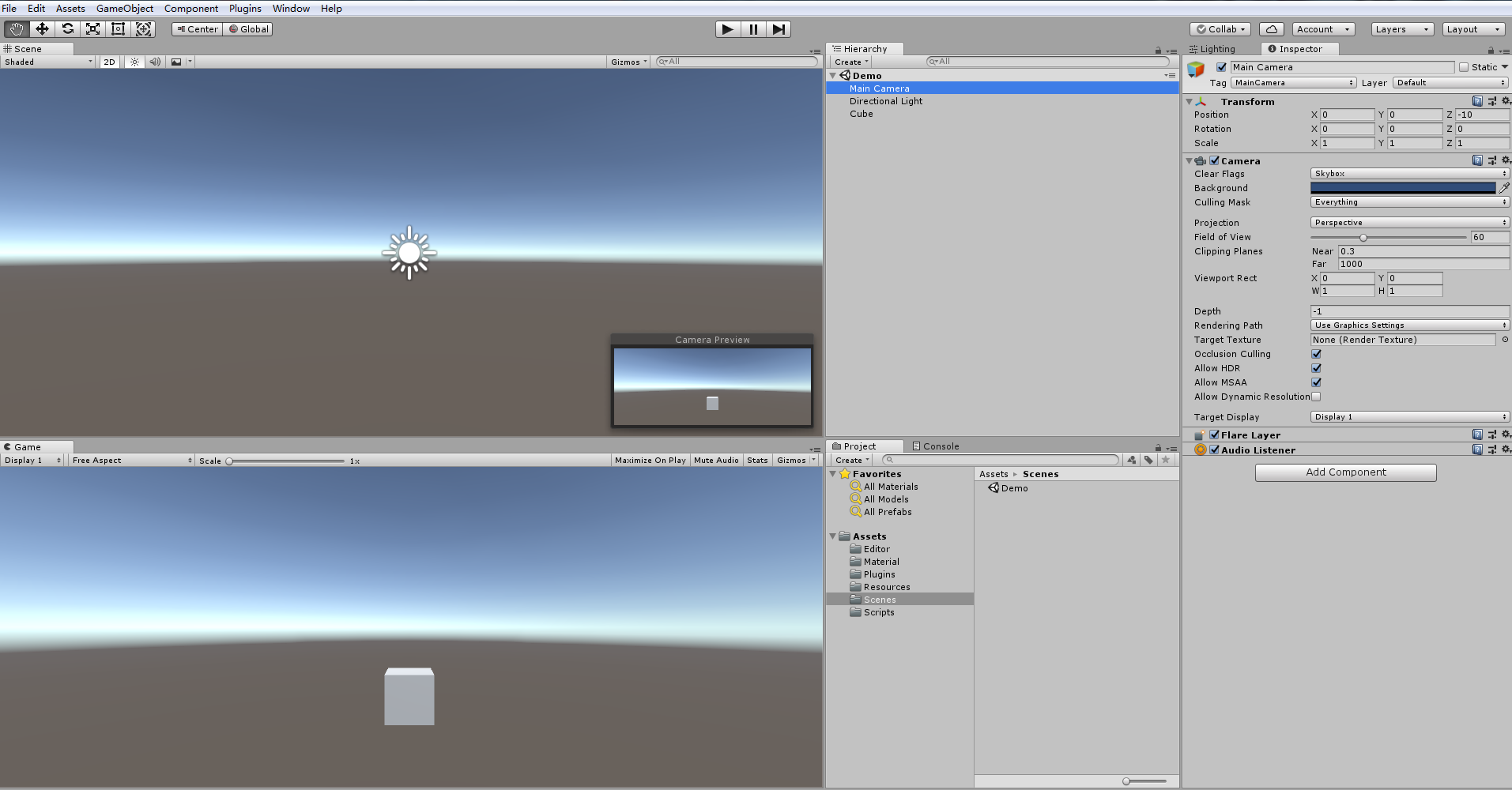 【Unity3D基础2-4】Unity3D面板的功能与使用_unity3d使用bytes实现游戏玩家面板-CSDN博客