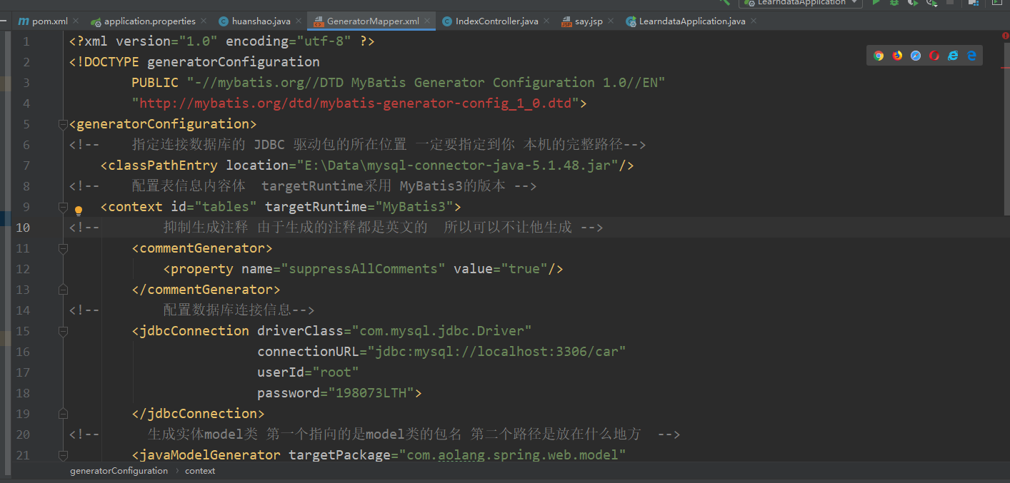 Detailed explanation of reverse engineering of Mybatis in SpringBoot ...