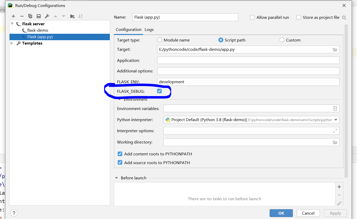 pycharm establishes Flask framework and enables debugging mode ...