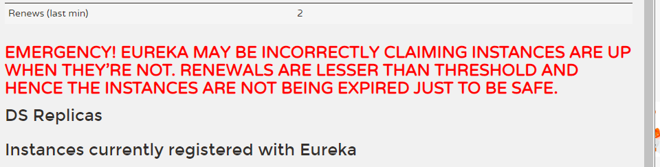 RENEWALS ARE LESSER THAN THRESHOLD AND HENCE THE INSTANCES ARE NOT BEING EXPIRED JUST TO BE SAFE.