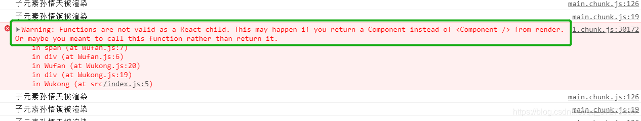 React Warning Functions Are Not Valid As A React Child This May