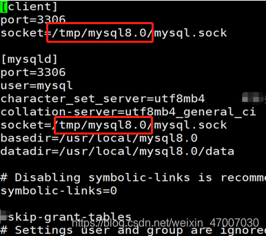mysql文件配置内容