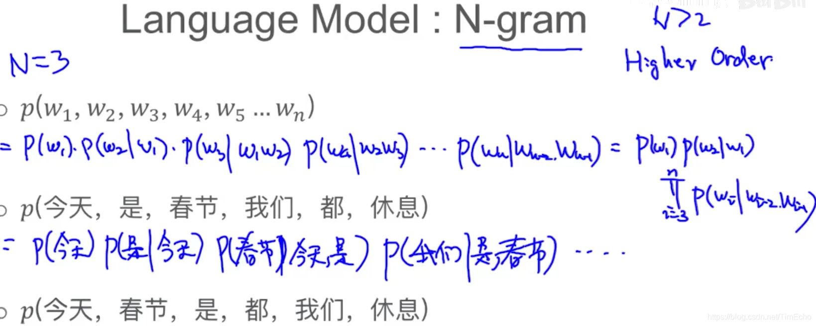 NLP05_noisy channel model、语言模型、马尔科夫假设